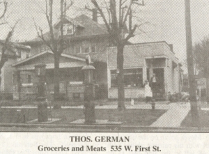 Thos. German - Groceries and Meats
