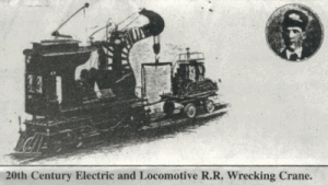 20th Century Electric & Locomotive R.R. Wrecking Crane