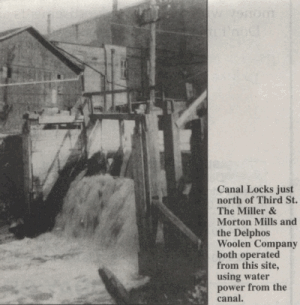 Canal Locks north of Third Street