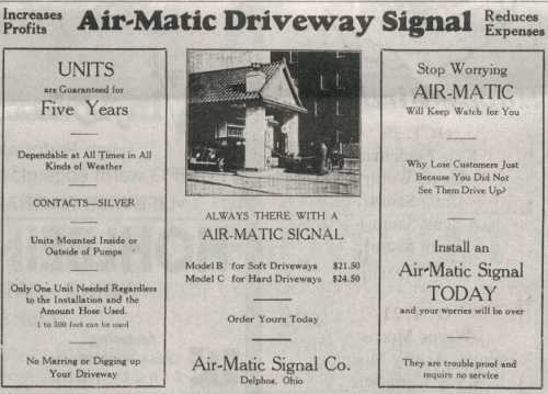 Air-Matic Driveway Signal
