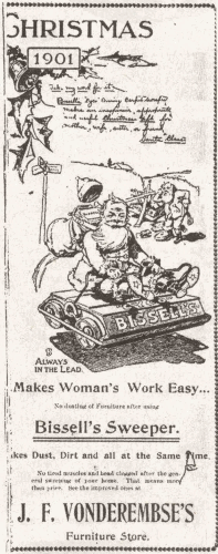 Christmas Ad 1901
