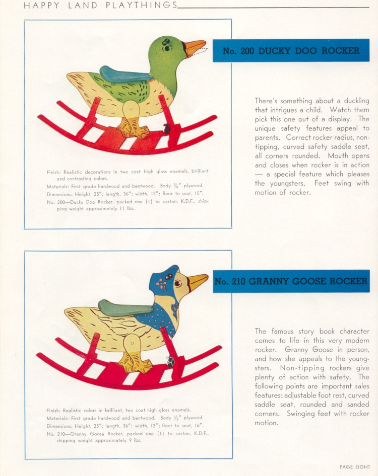 Ducky Doo & Granny Goose Rockers - 1938 page 8