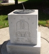 Leslie C. Peltier - Memorial Sundial